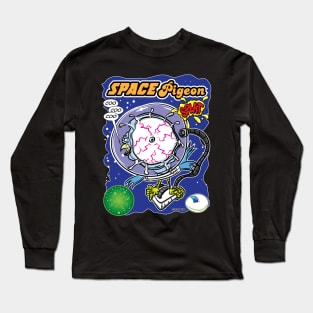 Space Pigeon Long Sleeve T-Shirt